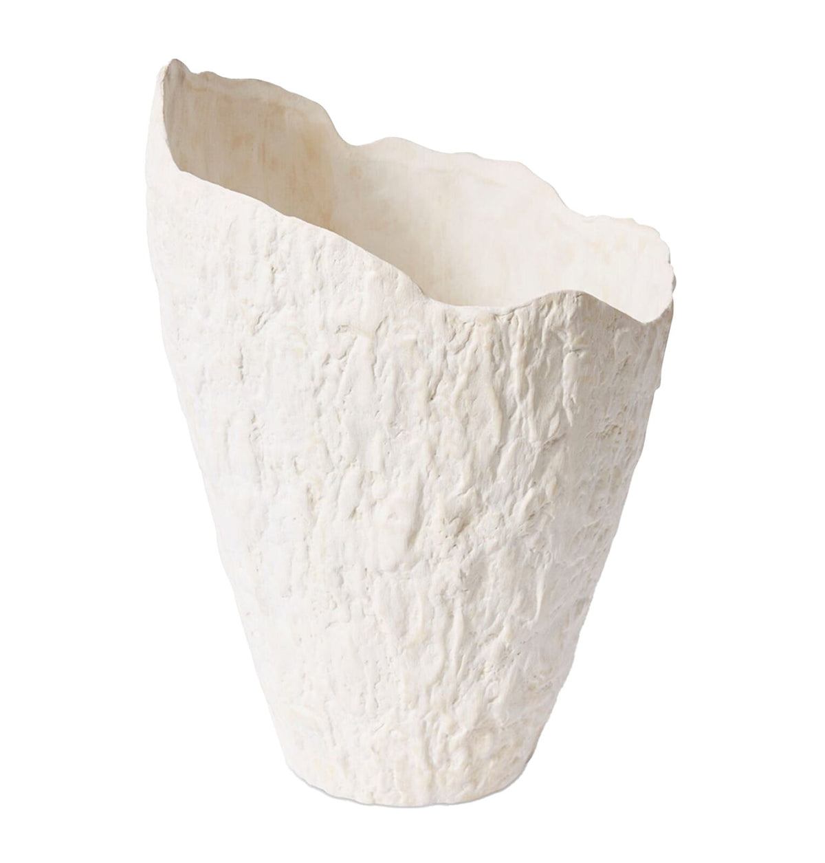 E Style Pandya Vessel Porcelain Flower Vase Home Decor 43cm - Ivory