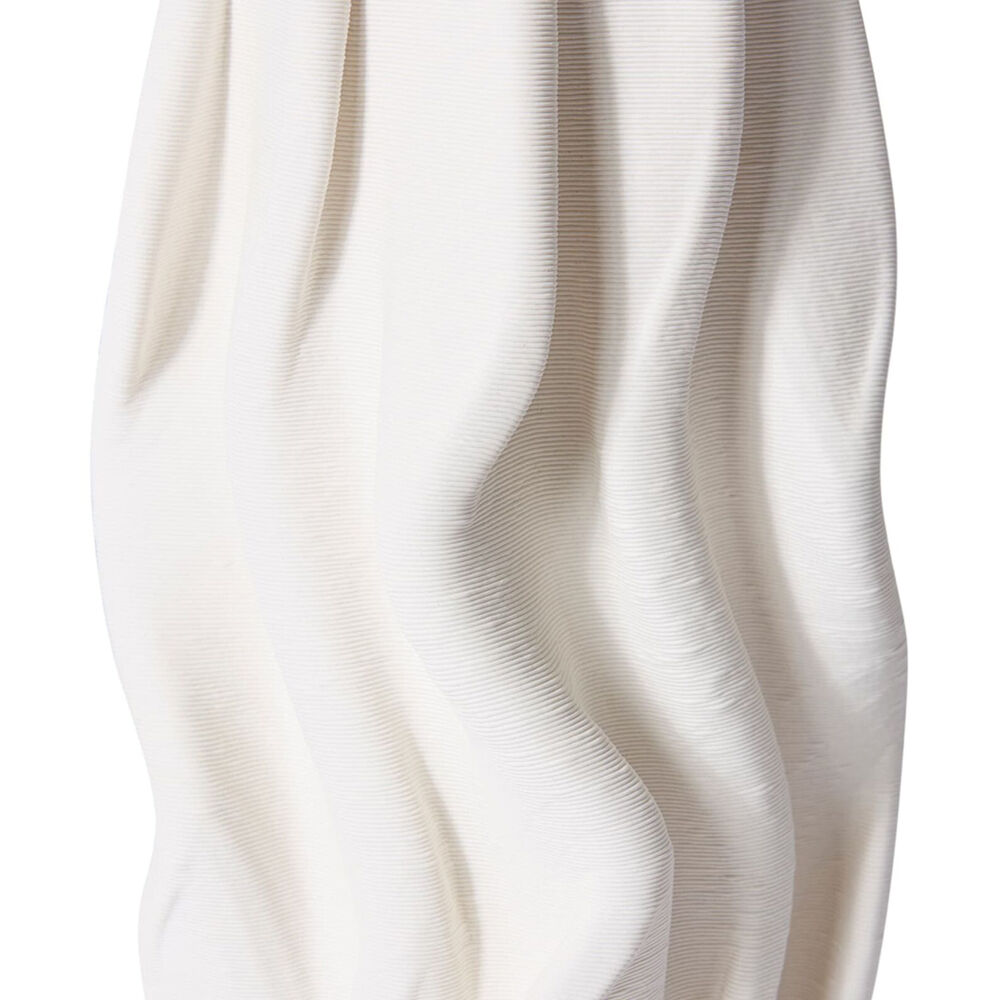 E Style Loma Vessel Porcelain Flower Vase Home Decor 38cm - Ivory