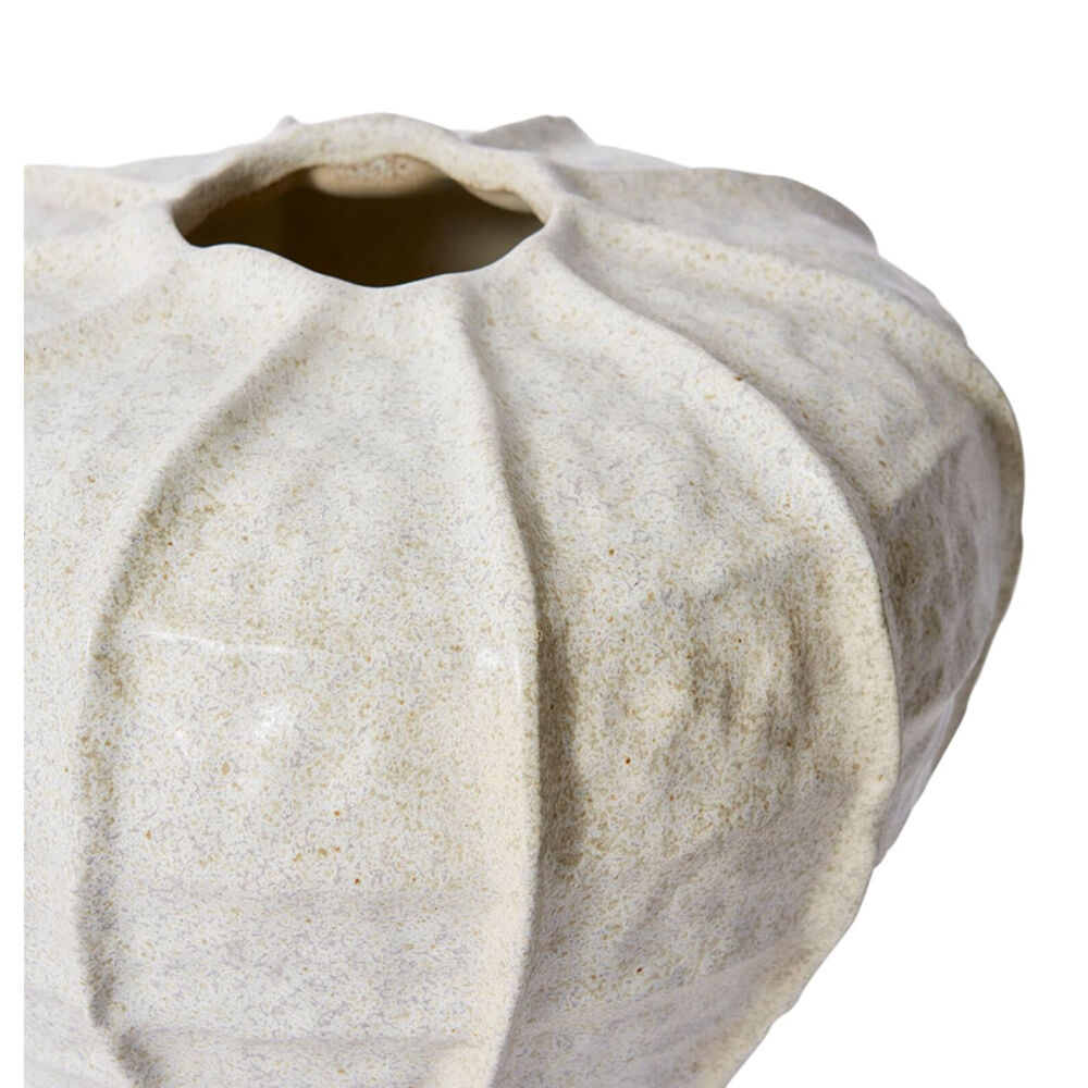 E Style Mahari Porcelain Flower Vase Home Decor 22cm - Natural