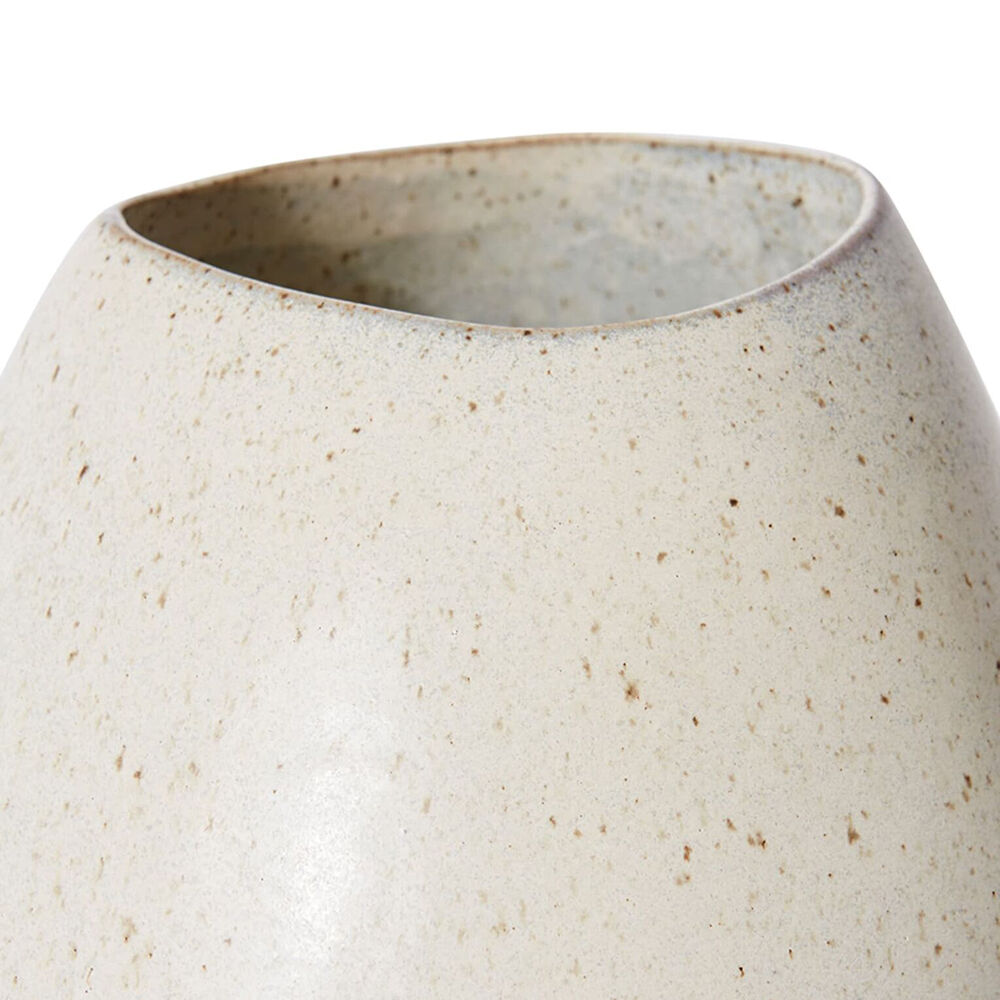 E Style Ceramic Talula Vase Home Decor 23x23cm Beige