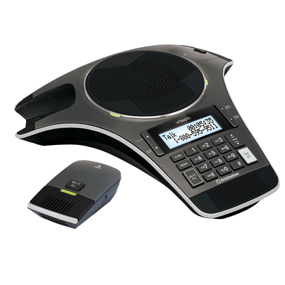 Vtech Eris Station Conference Phone w/ 2 Wireless Mics