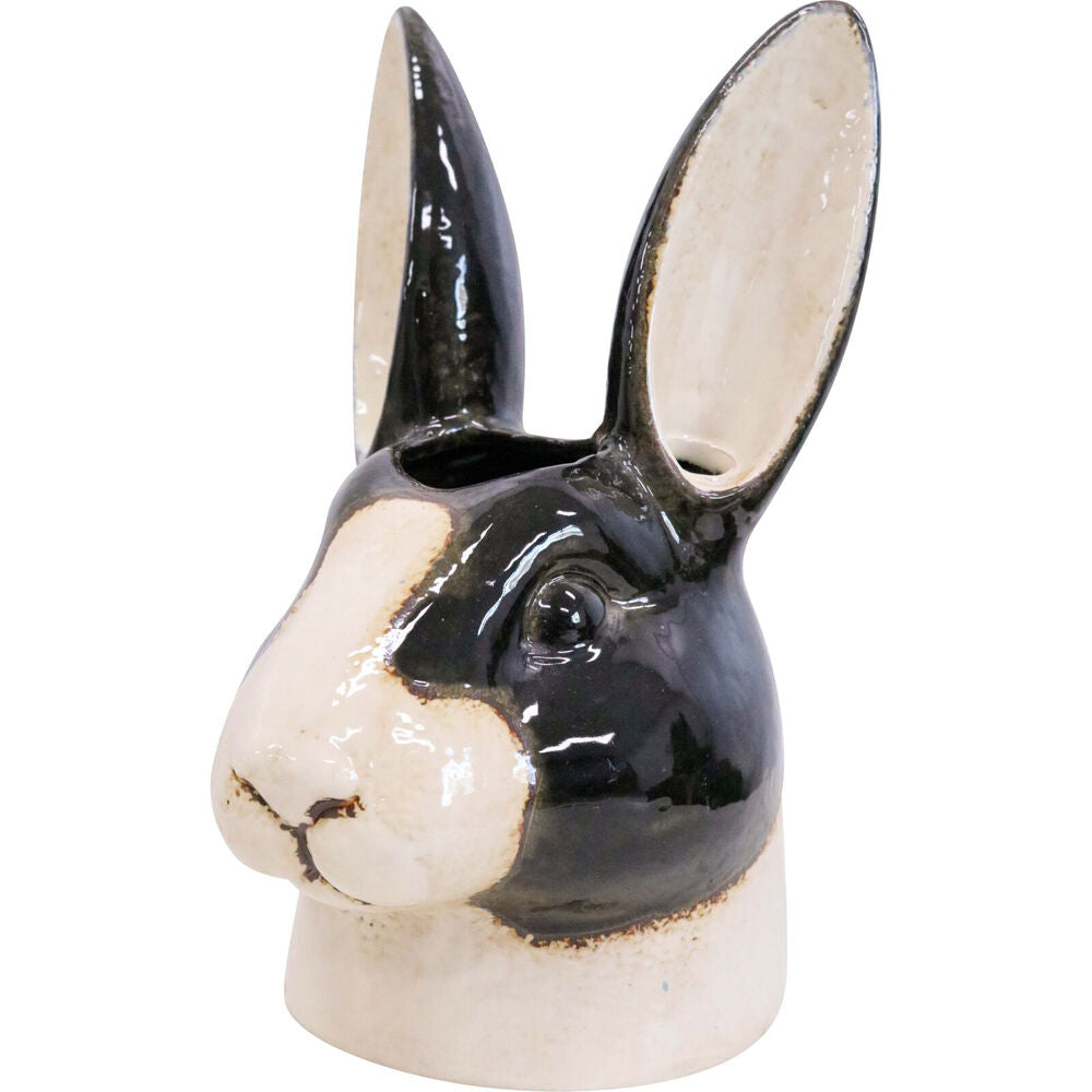 LVD Rabbit Ceramic Planter/Flower Vase Home Decor 22.5cm