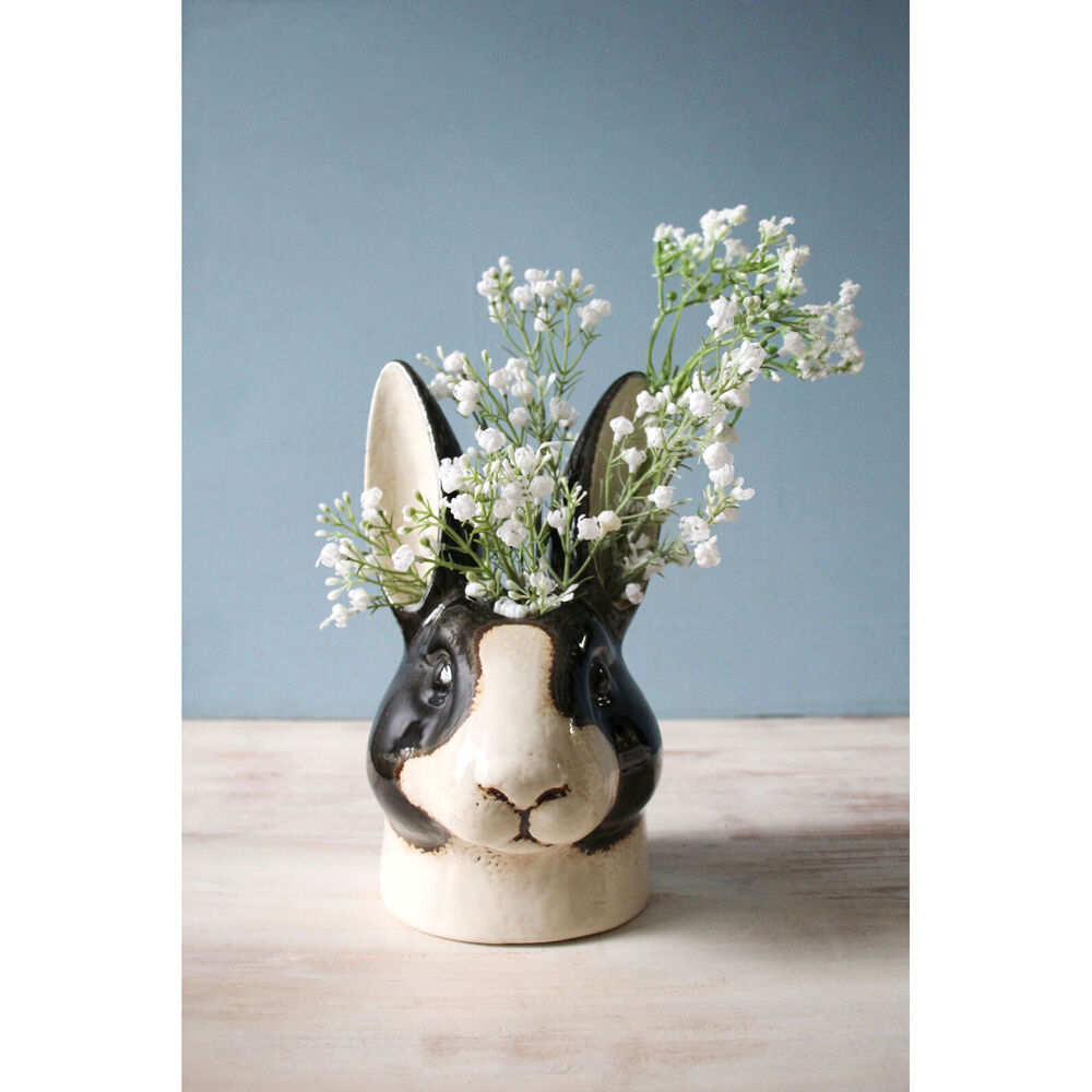 LVD Rabbit Ceramic Planter/Flower Vase Home Decor 22.5cm
