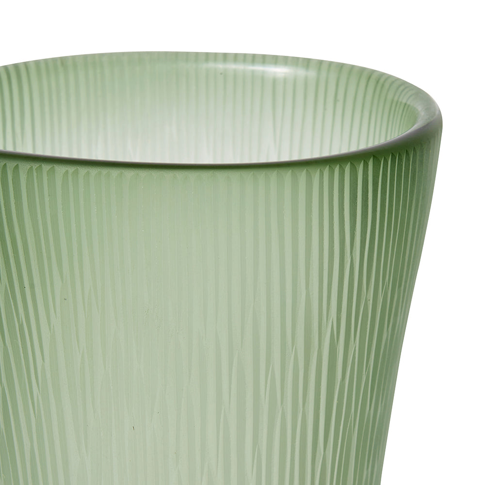 E Style Lona Home Decorative Vase - Green 21 x 16 x 48cm