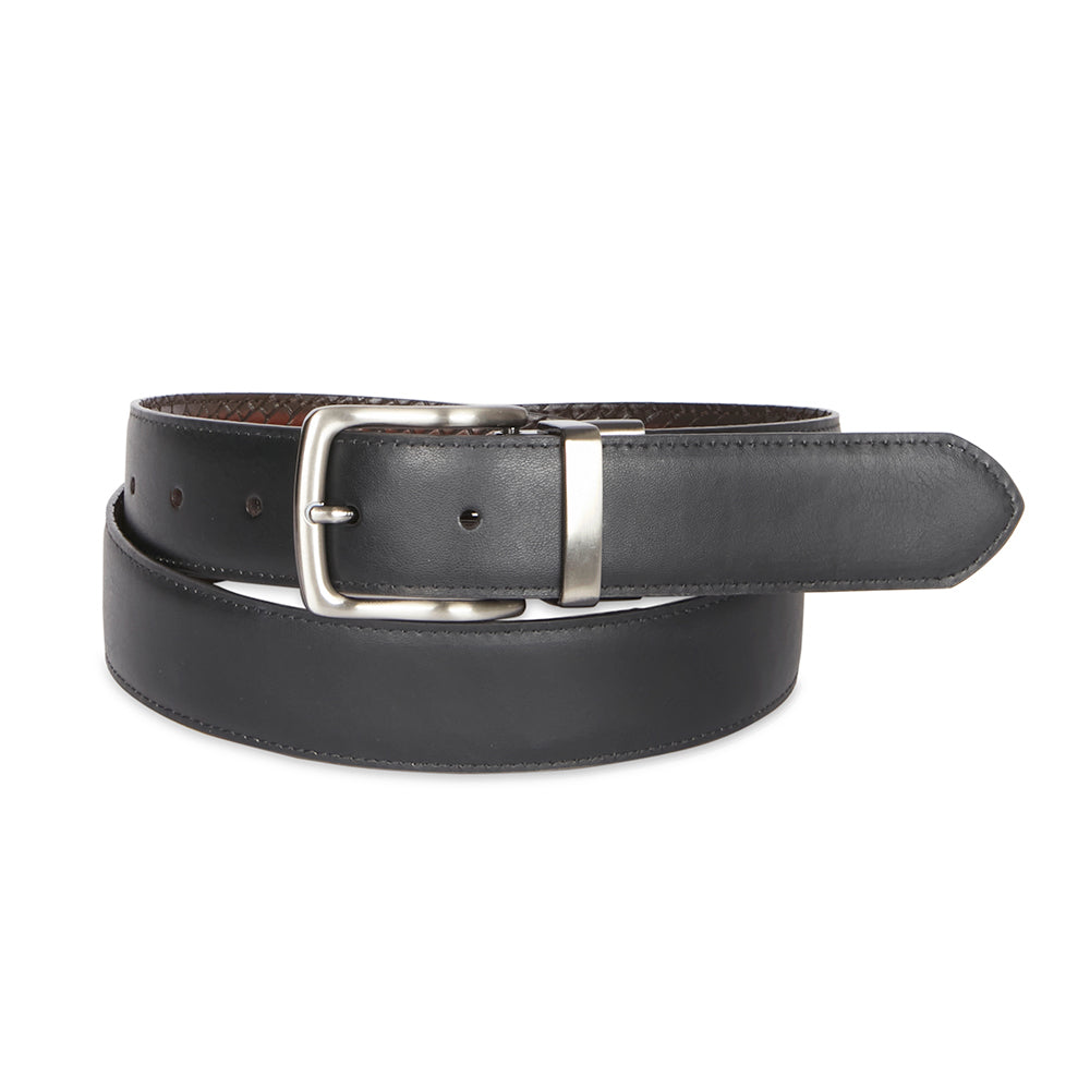 Van Heusen Men's 44" Basket Weave Belt Brown/Black