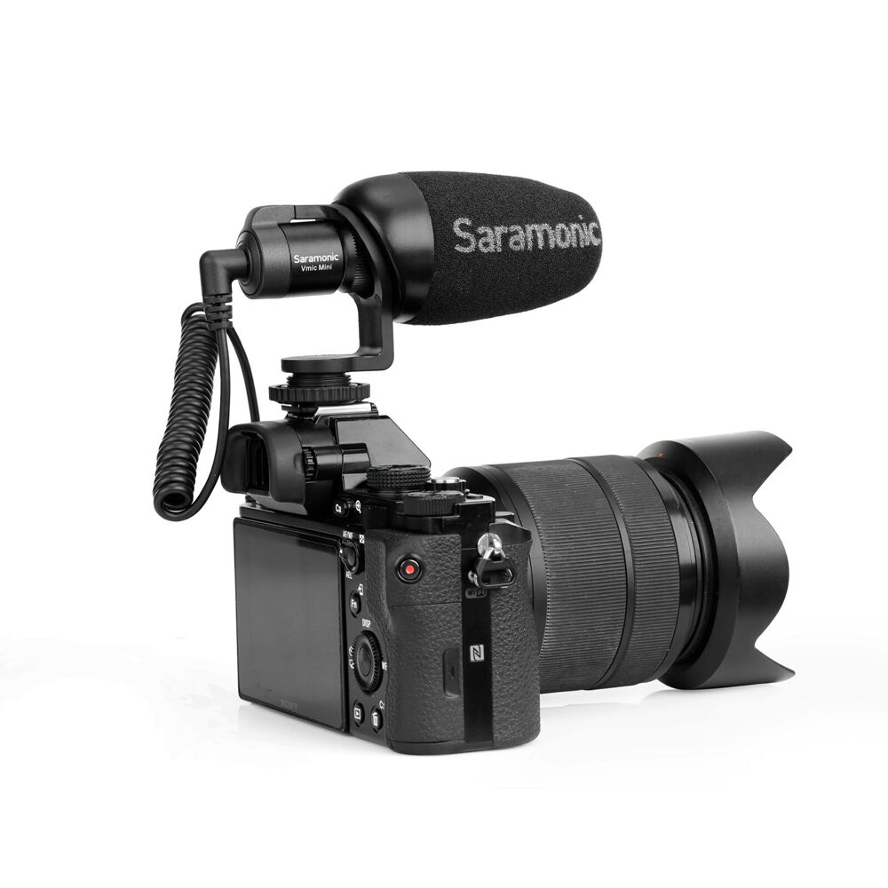 Saramonic Multi-Pattern Condenser Microphone For DSLR/Video Cameras Black