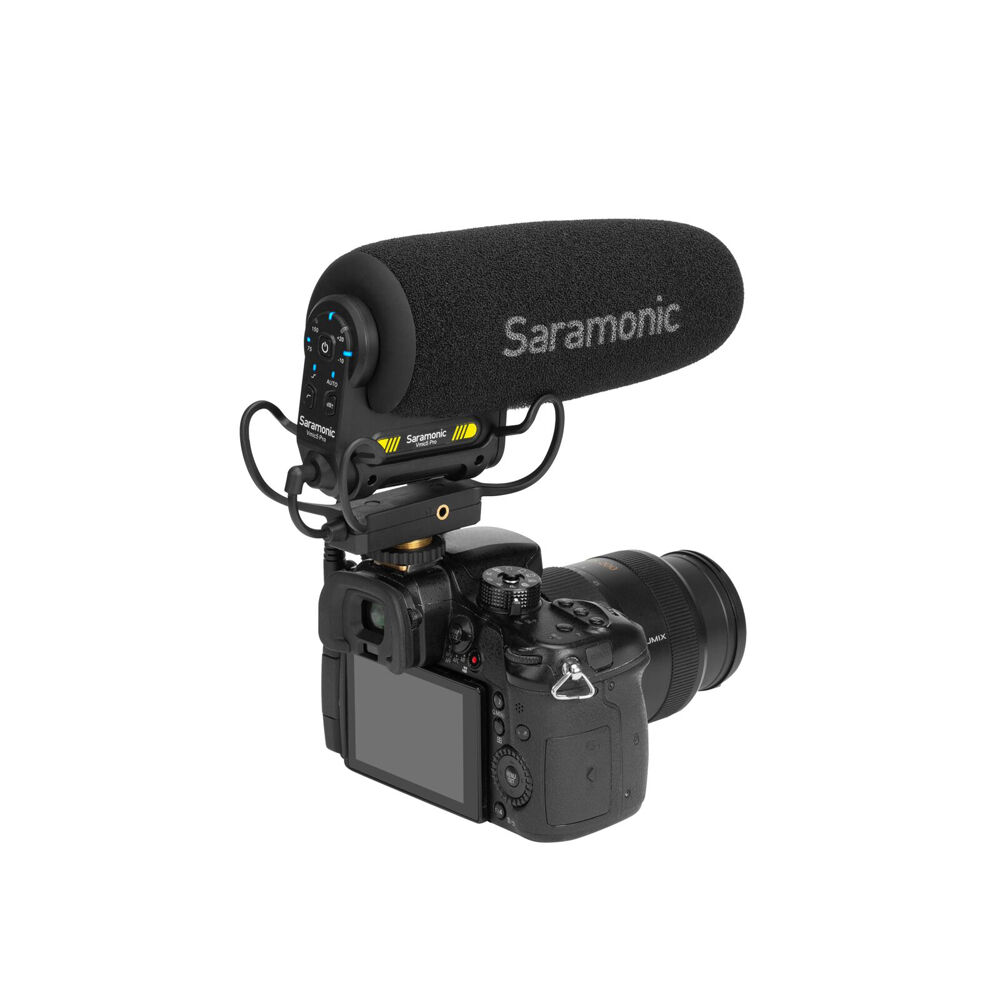 Saramonic On-Camera Super Cardioid Shotgun Microphone Pro Kit For DSLR