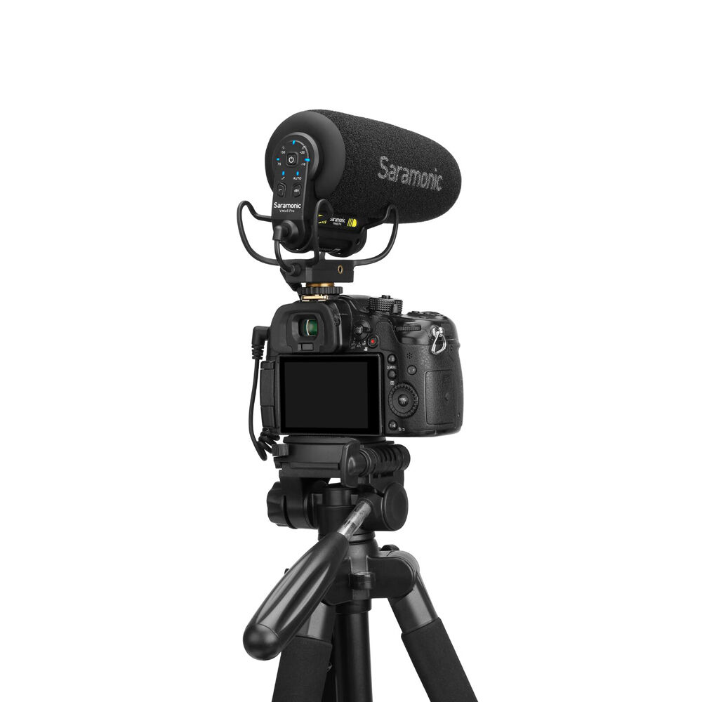 Saramonic On-Camera Super Cardioid Shotgun Microphone Pro Kit For DSLR