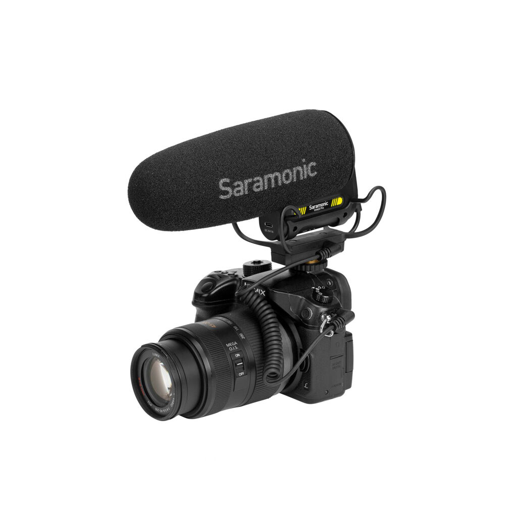 Saramonic On-Camera Super Cardioid Shotgun Microphone Pro Kit For DSLR