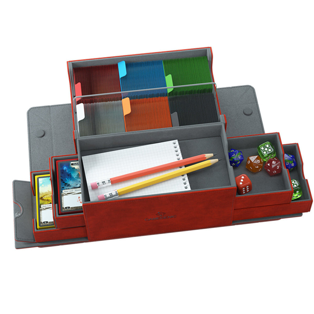 Gamegenic Games' Lair 600+ Deck Box Red Gaming Accessory
