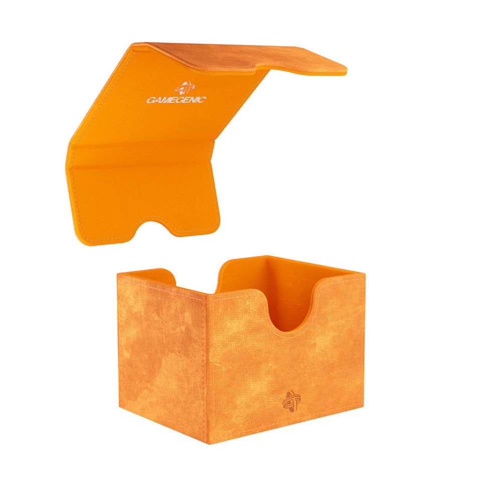 Gamegenic Sidekick 100+ Deck Box XL Orange Gaming Accessory