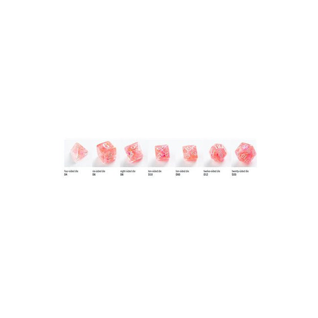 7pc Gamegenic Candy-like Series Peach RPG Dice Set Gaming Accessory