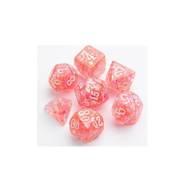7pc Gamegenic Candy-like Series Peach RPG Dice Set Gaming Accessory