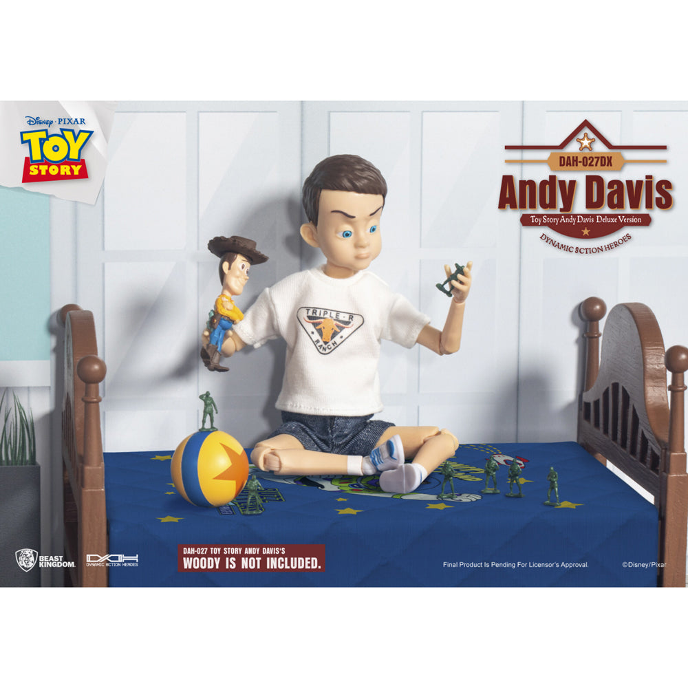 Beast Kingdom DAH Toy Story Andy Davis Deluxe Version Figurine Model