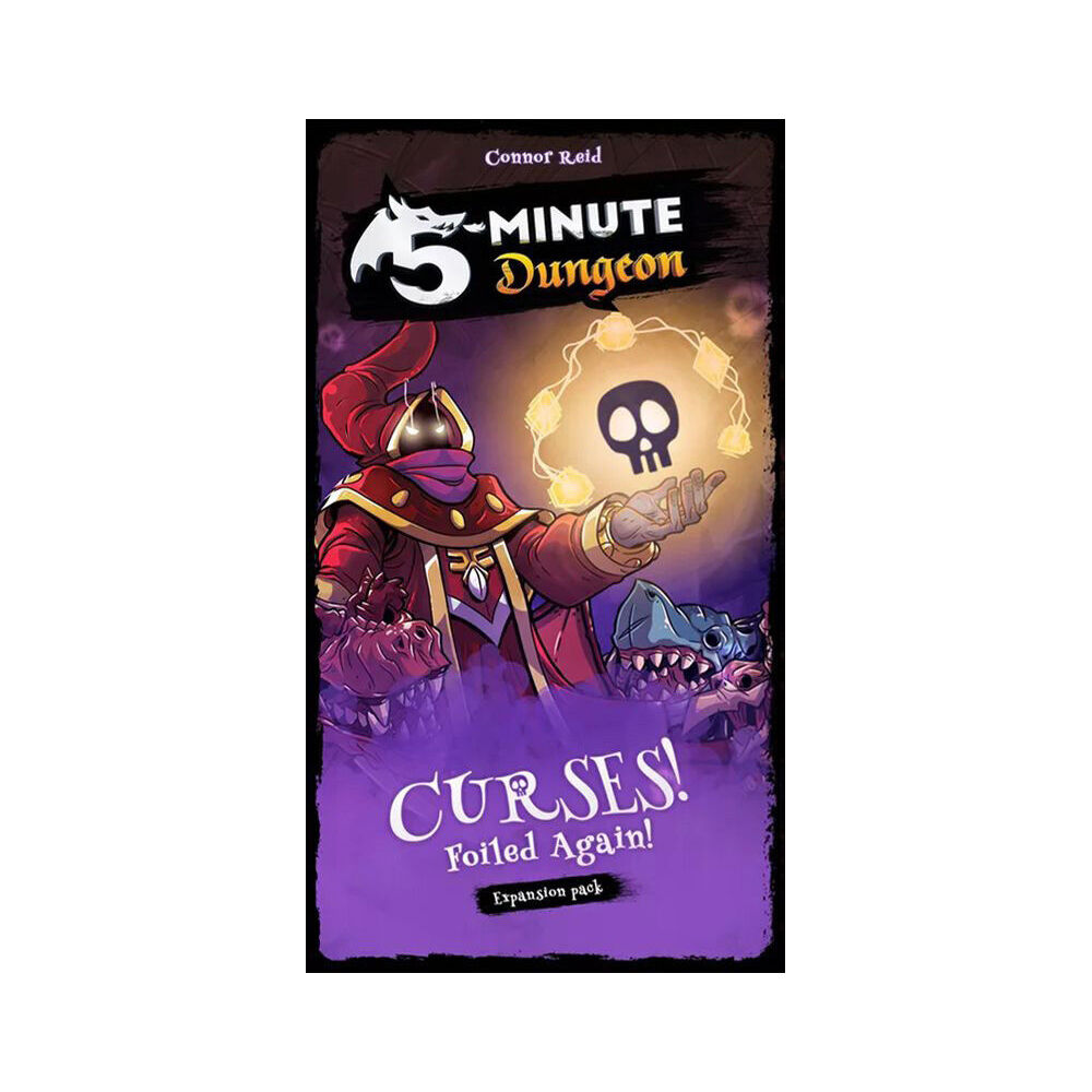 Wiggles 3D 5 Minute Dungeon Curses Foiled Again Card Game Expansion Pack 8+