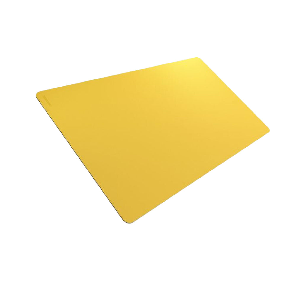 2PK Gamegenic Prime 2mm Playmat Yellow Gaming Accessory