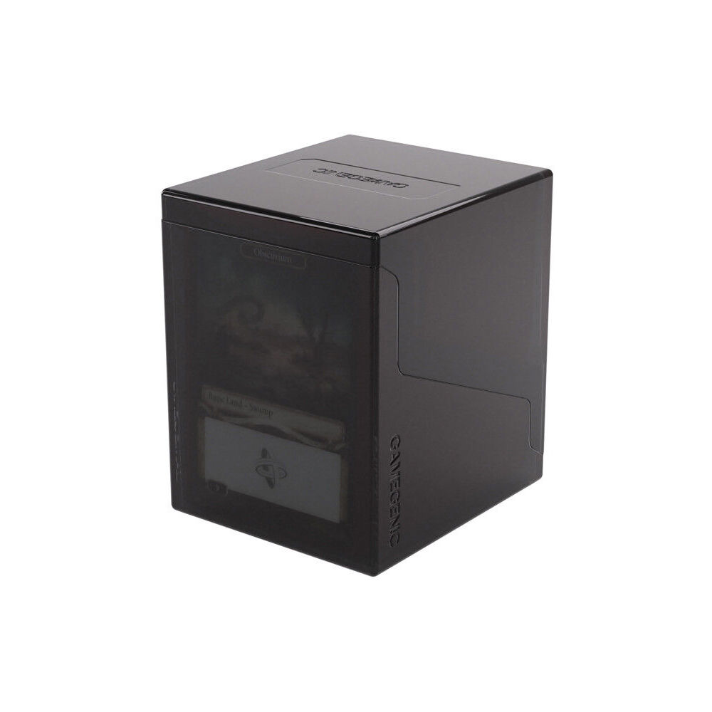 Gamegenic Bastion 100+ Card Deck Box Organiser XL - Black