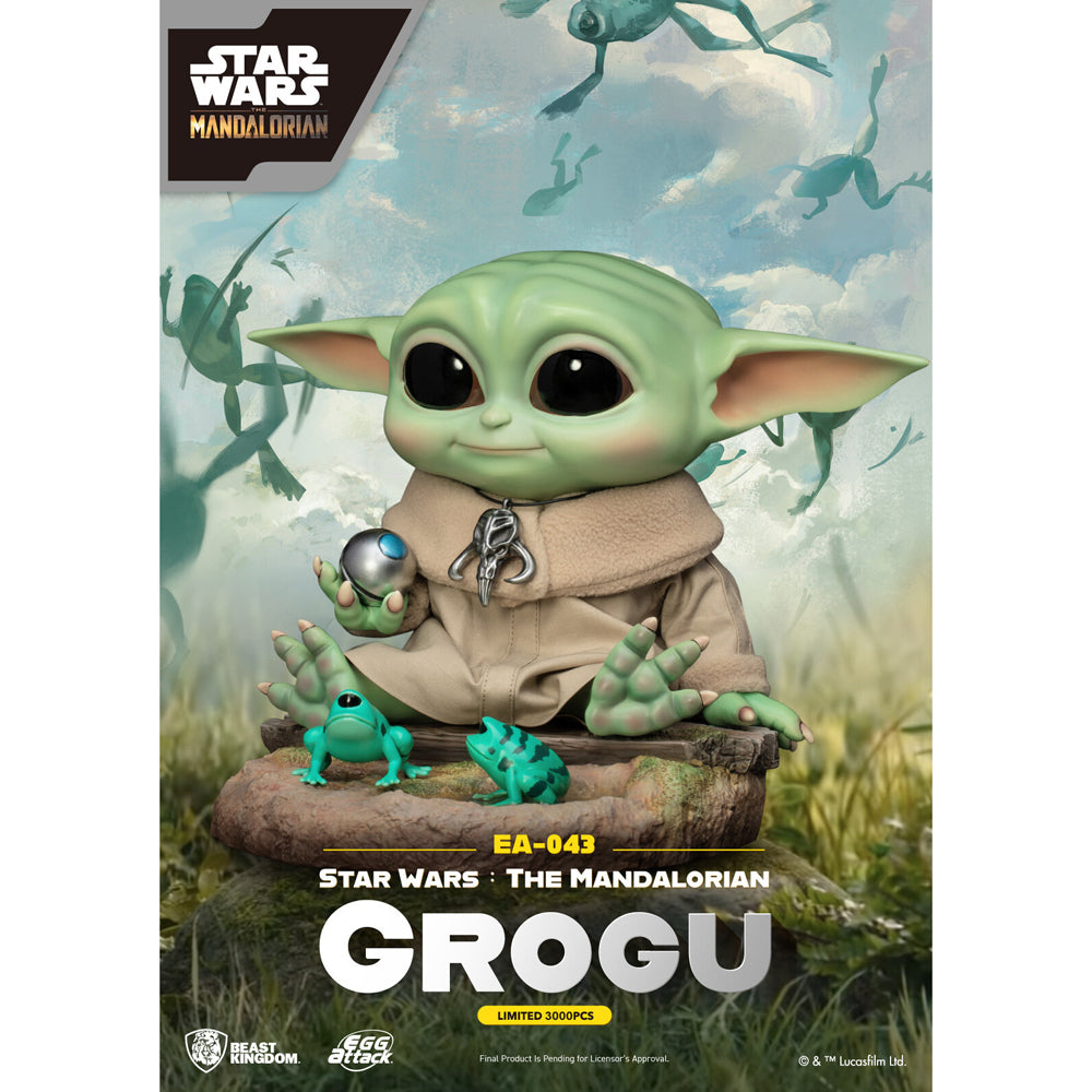 Beast Kingdom Egg Attack Star Wars the Mandalorian Grogu Figurine Model