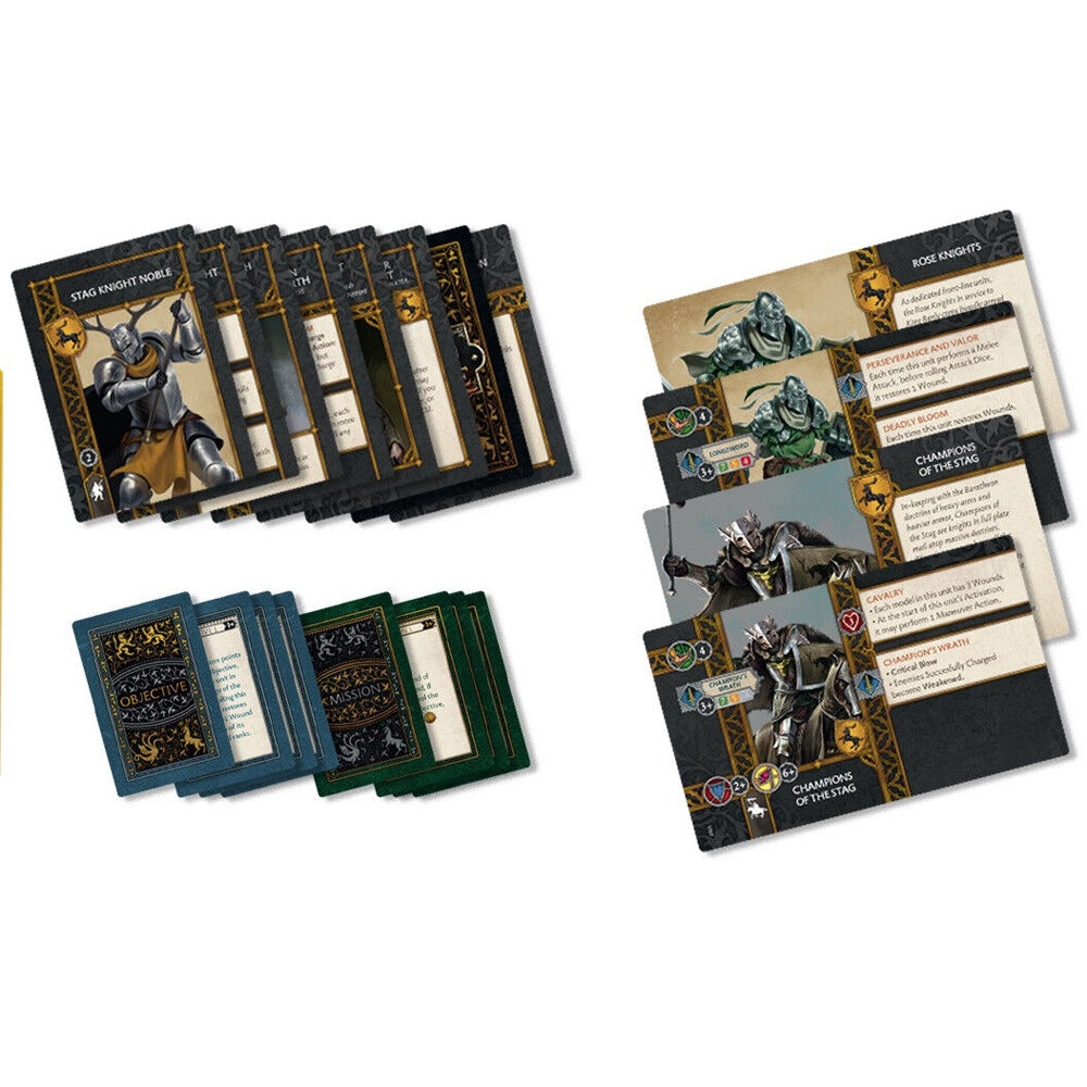 CMON A Song Of Ice Fire Baratheon Faction Card Game Update Pack 14y+