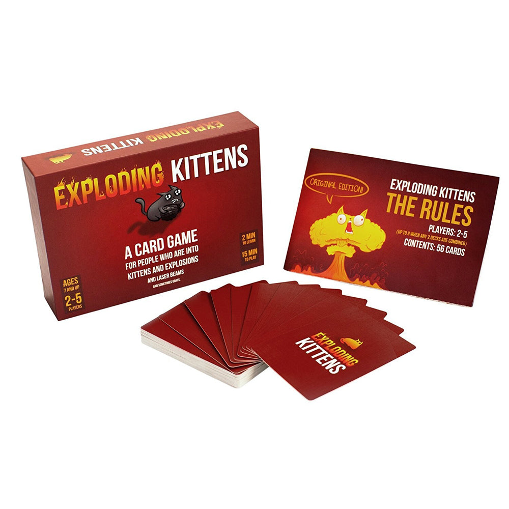 Exploding Kittens Original Edition Kids/Children Card Game 7+