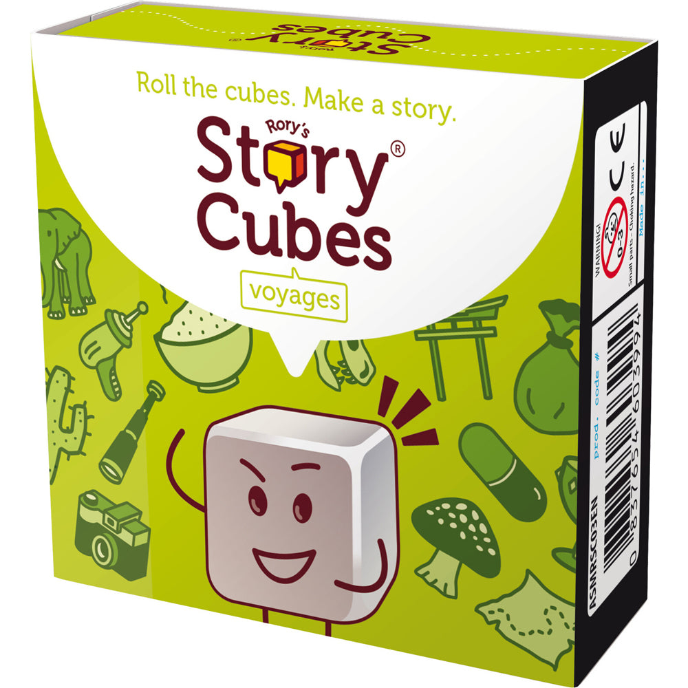 2PK Rory's Story Cubes Voyages Magnetic Box Travel-Friendly w/ Adventure-Themed Dice