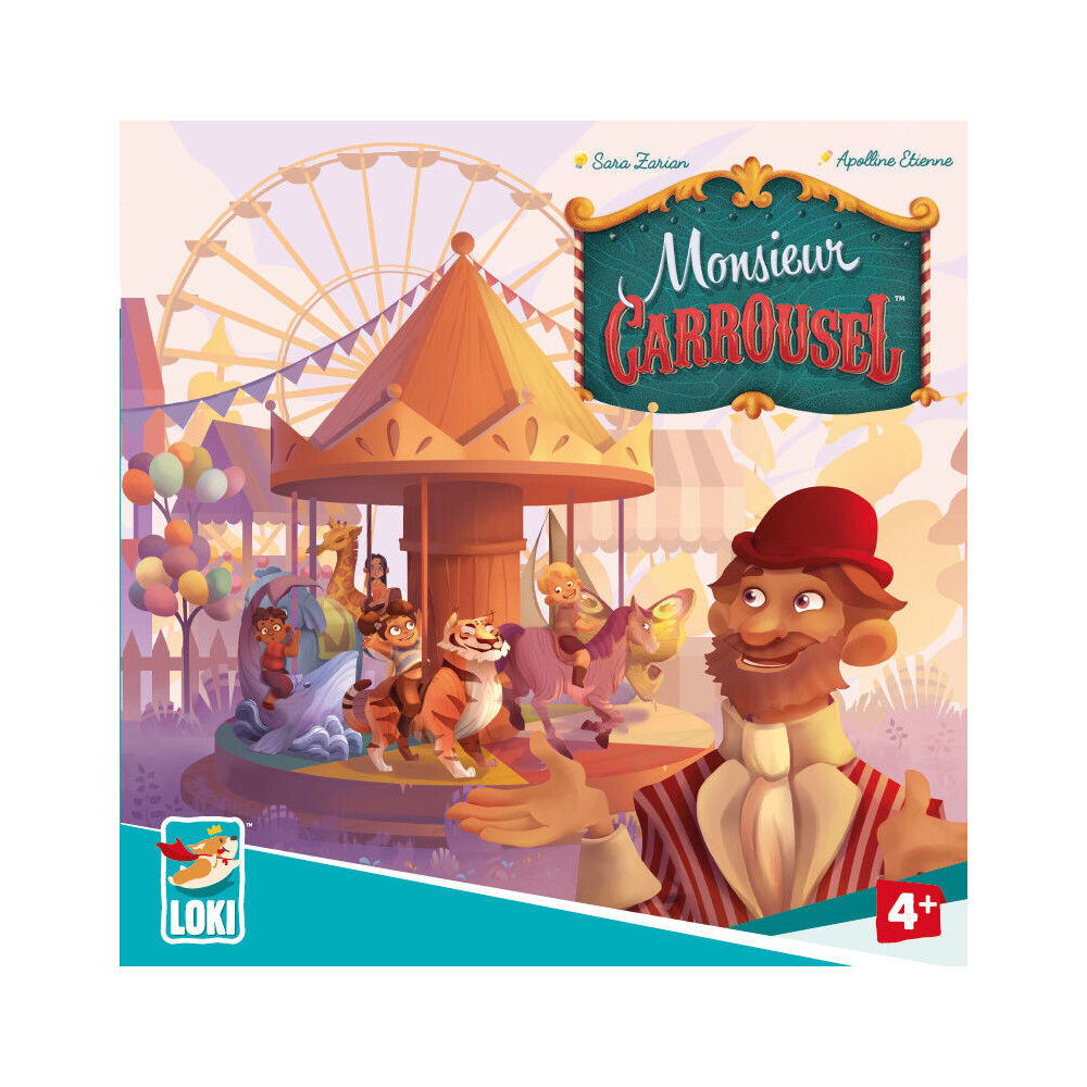 Loki Monsieur Carrousel Kids Tabletop Cooperative Game 4y+