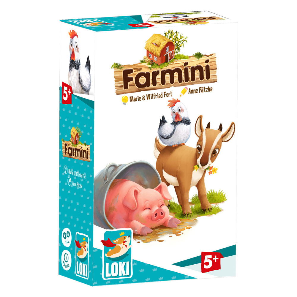Loki Farmini Tile Placement Tabletop Board Game 5y+
