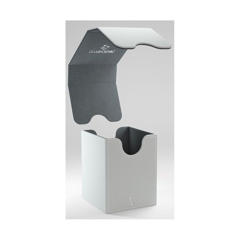 Gamegenic Squire 100 Sleeves Convertible Deck Box White Gaming Accessory