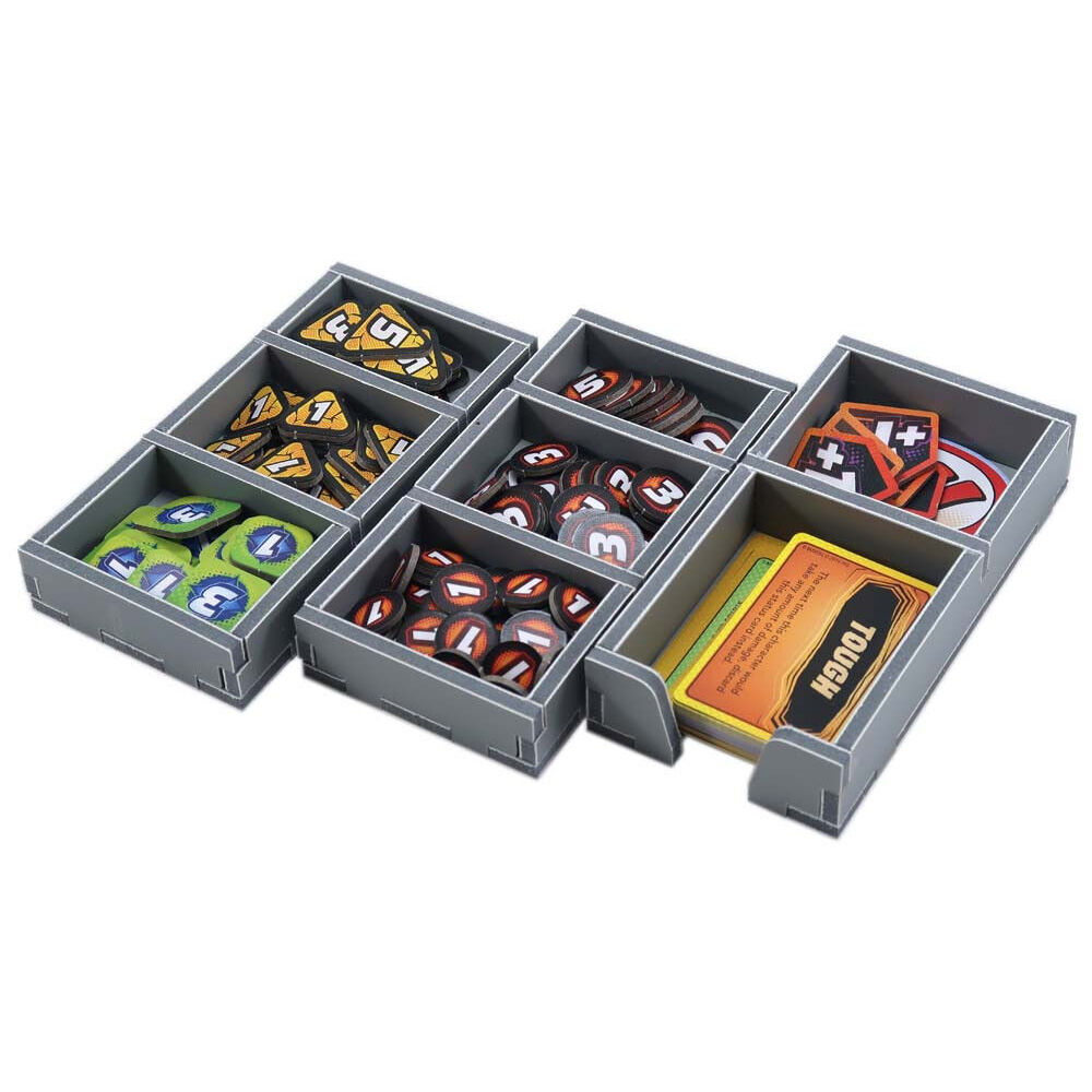 Folded Space Game Box Inserts Organiser For Marvel Champions RPG