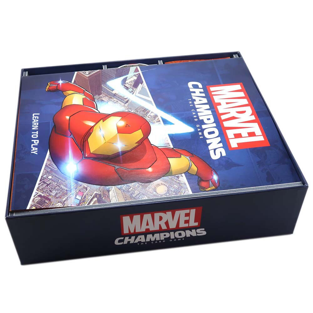 Folded Space Game Box Inserts Organiser For Marvel Champions RPG