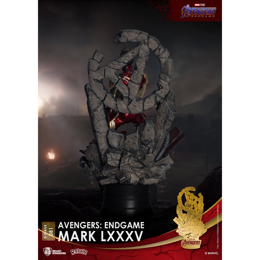 Beast Kingdom D Stage Avengers Endgame Iron Man Mark 85 Figurine Model
