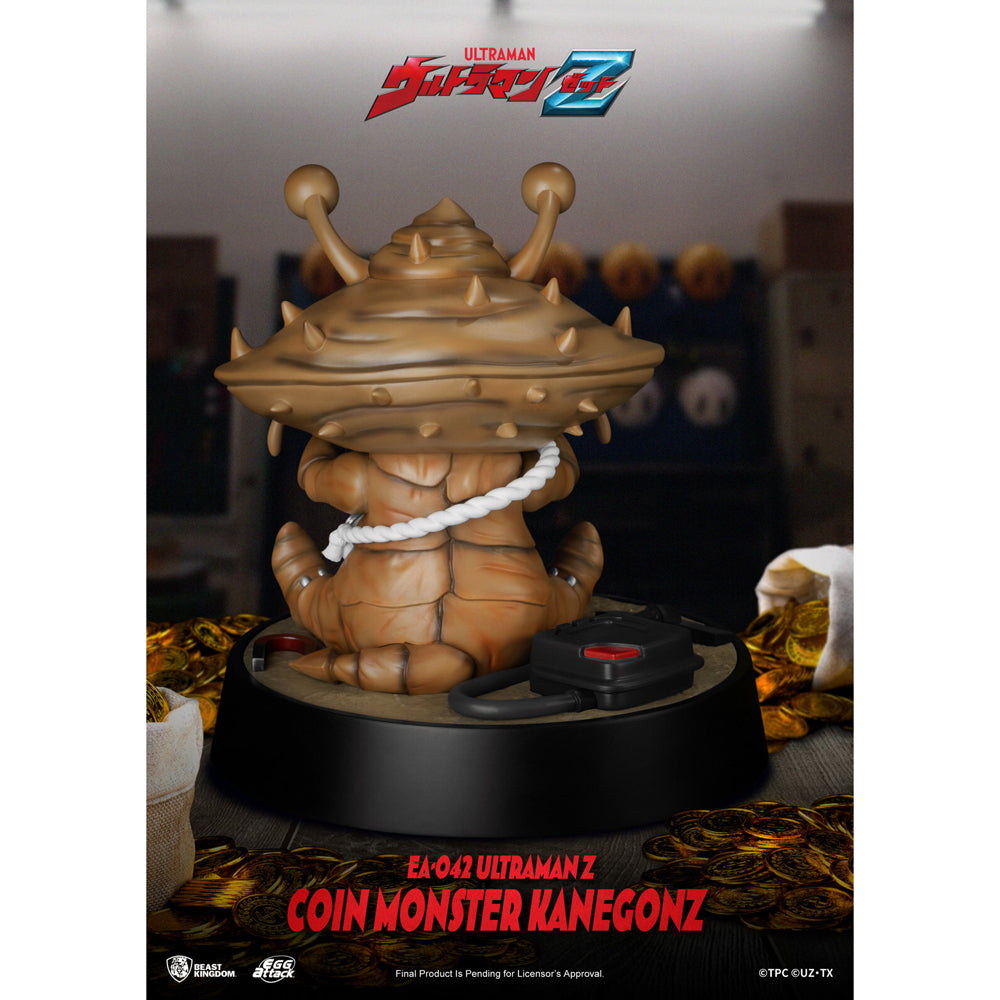 Beast Kingdom Egg Attack Ultraman Z Coin Monster Kanegon Figurine Model