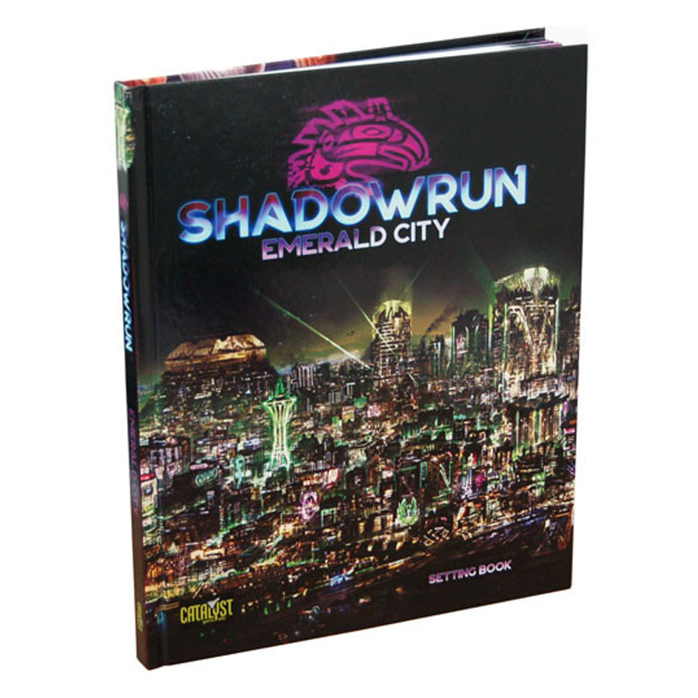 Catalyst Game Labs Shadowrun Emerald City Hardcover Book