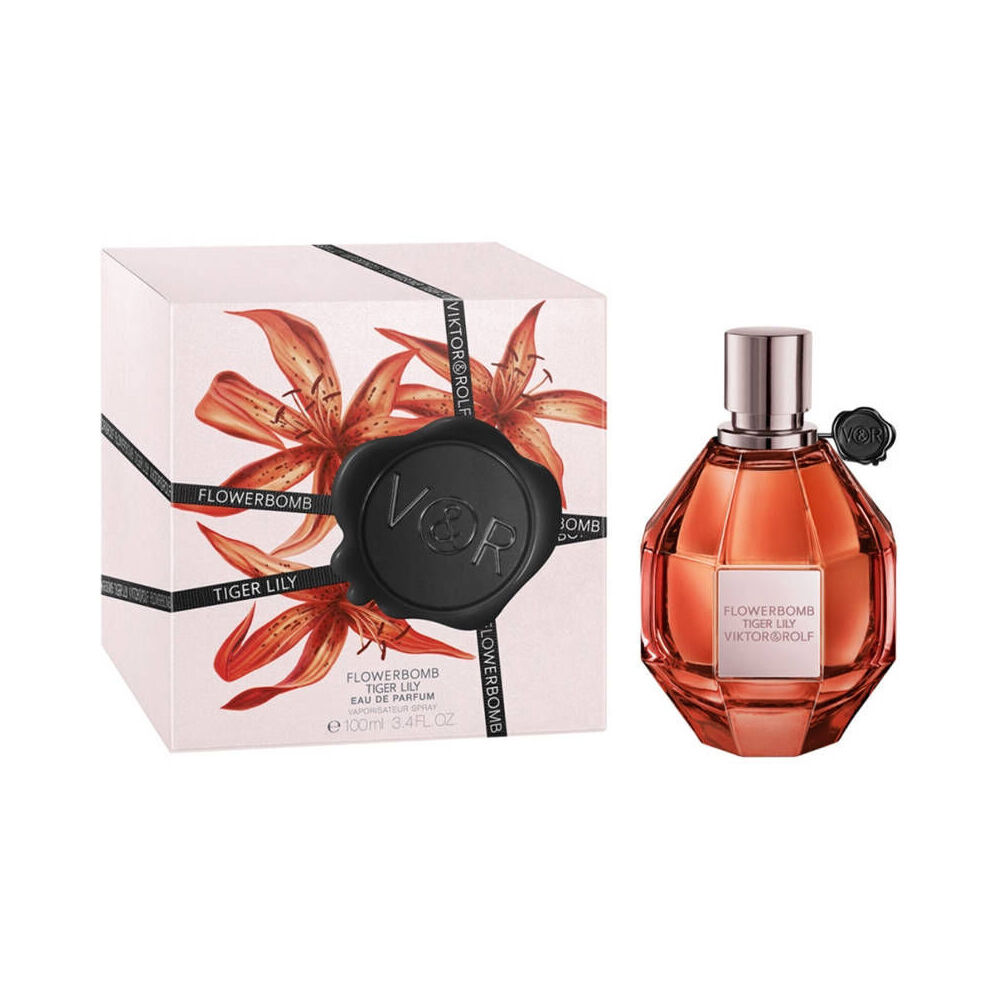 Viktor & Rolf Flowerbomb Tiger Lily EDP Spray Scent Fragrance For Women 100ml