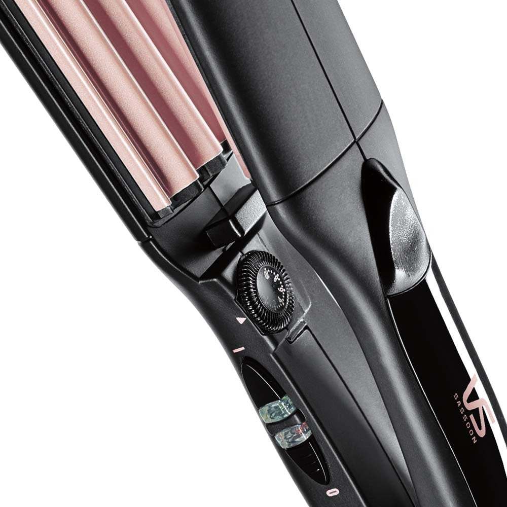 Vs Sassoon Vs2165A Total Crimp Ceramic Plate Hair Crimper Styler - Black