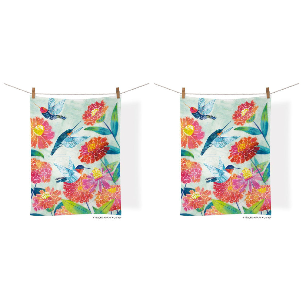 2PK WerkShoppe Cotton Kitchen Tea Towel 53.5x71cm - Hummers