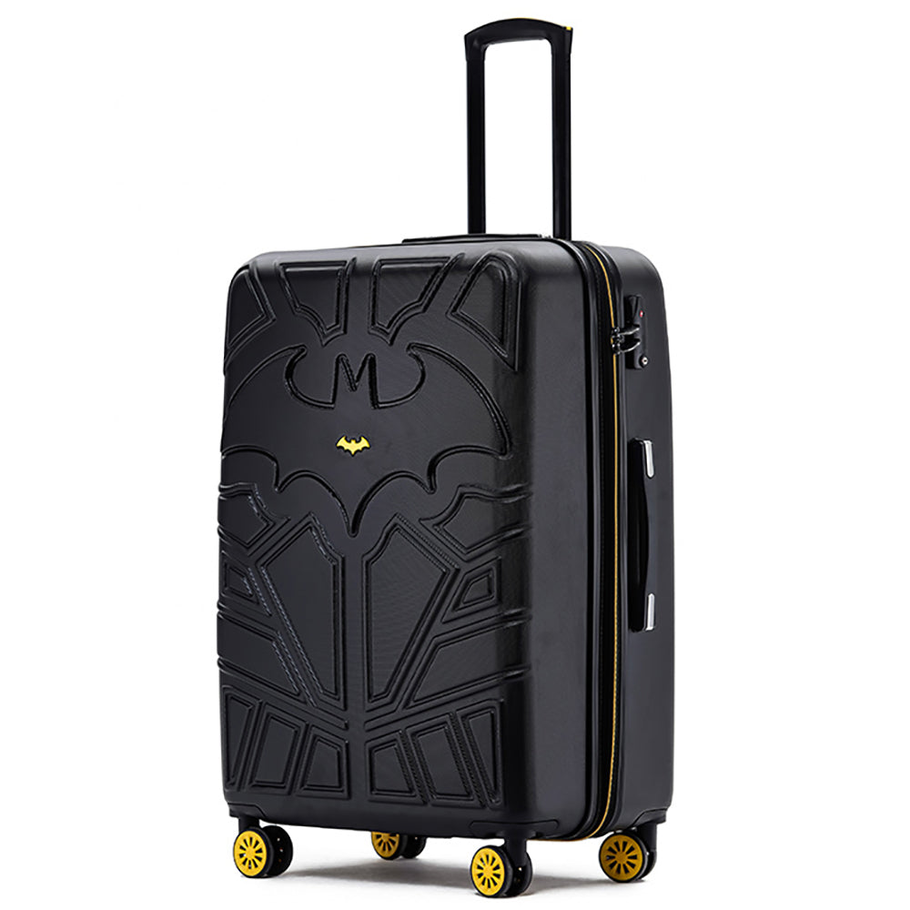 2pc Batman 19"/28" Trolley Checked Luggage Travel Suitcase Case Small/Large