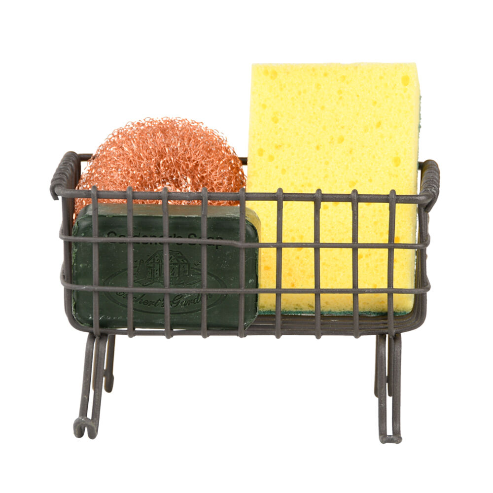 Esschert Design Soap Holder On Stand Indoor Outdoor Display Grey