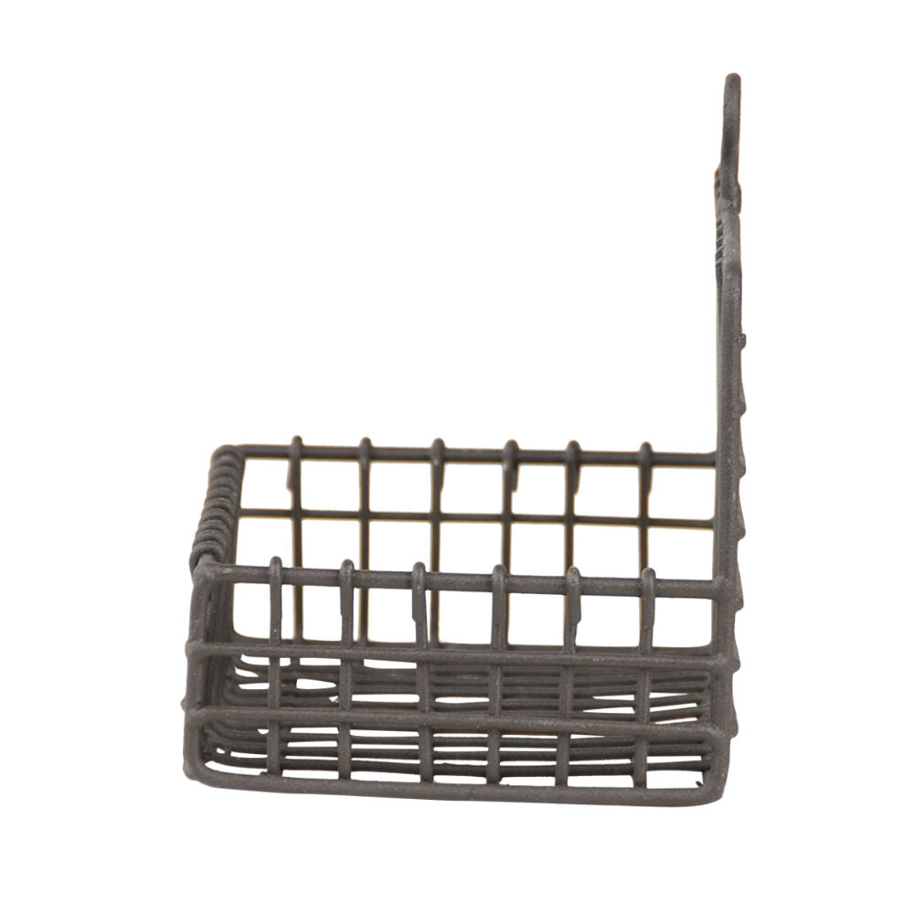 Esschert Design Wire Soap Holder Home Indoor Outdoor Display Grey