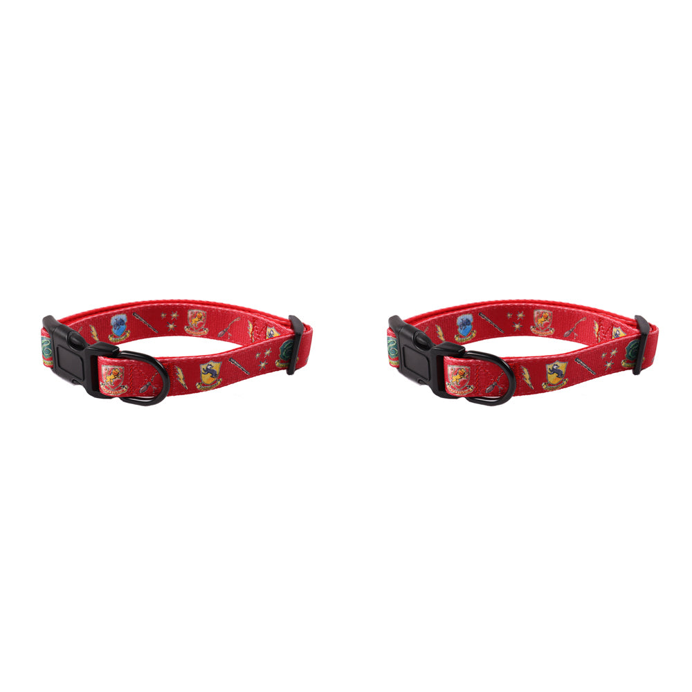 2PK Harry Potter Dog Neck Collar Adjustable Red