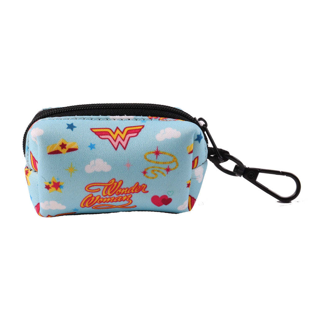 2PK The Stubby Club Wonder Woman Themed Dog Poop Cleanup Portable Bags