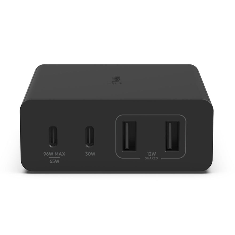 Belkin BoostCharge Pro 4 Port USB-C/A GaN Charger 108W - Black