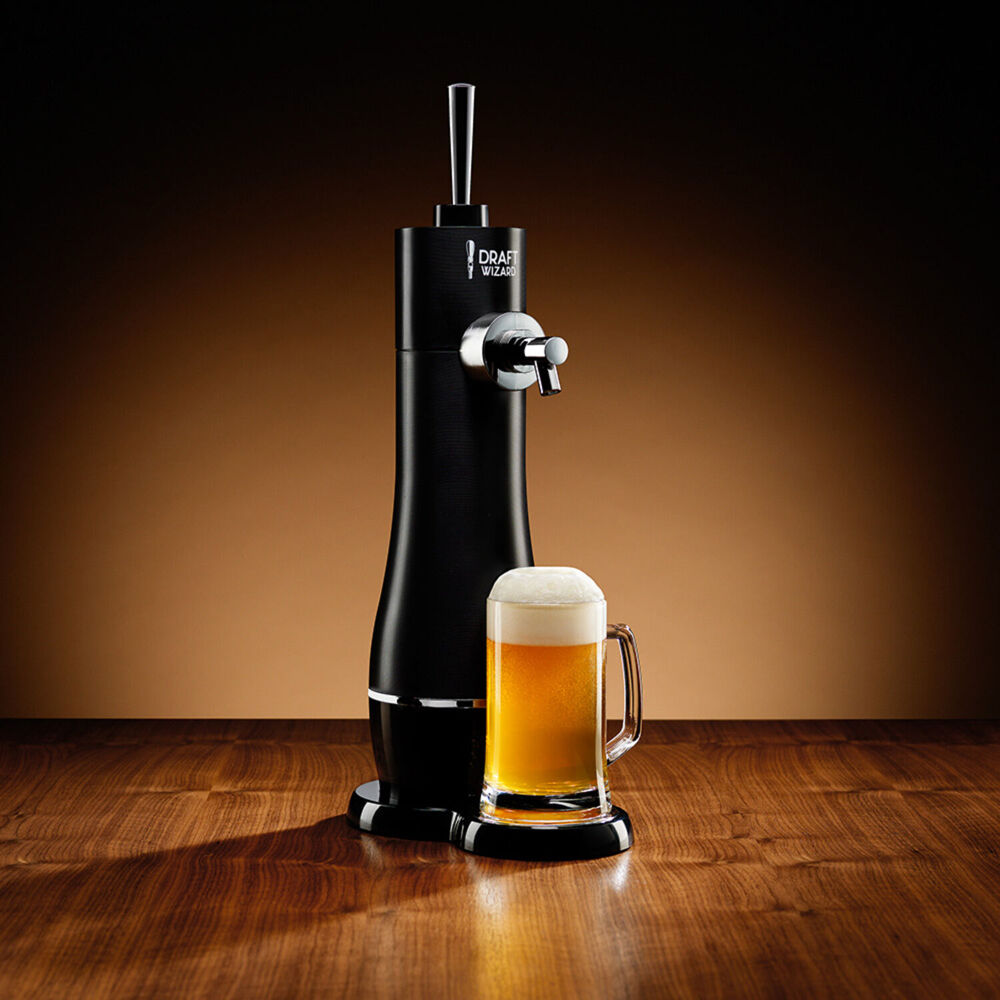 We Design Draft Wizard Ultrasonic Frothing Beer Dispenser