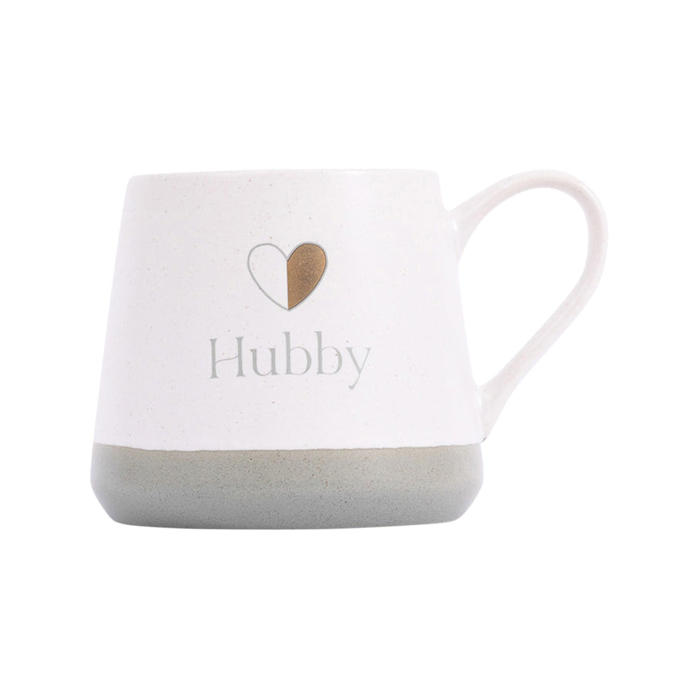 2x 2pc Splosh Wedding Wifey & Hubby Ceramic Mug Set 440ml