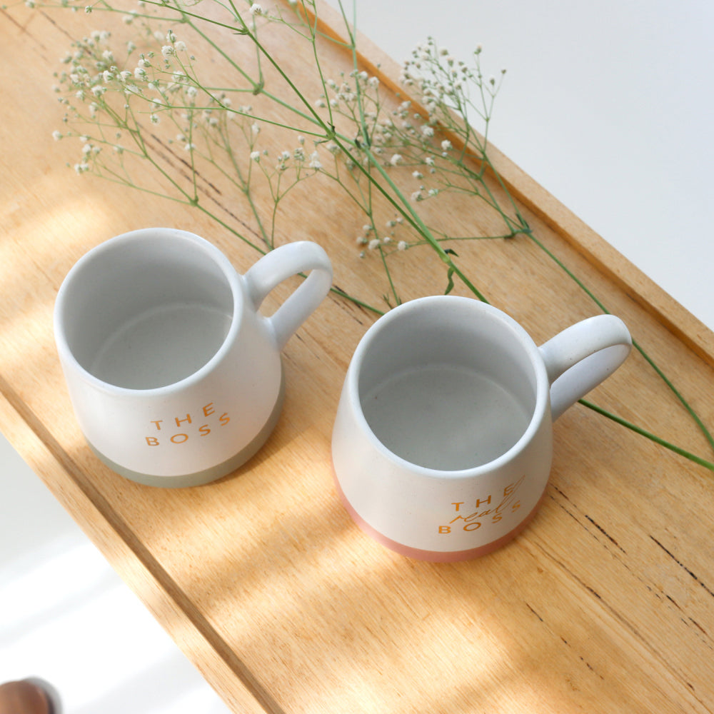 2x 2pc Splosh Wedding Boss Ceramic Mug/Cup Set 440ml