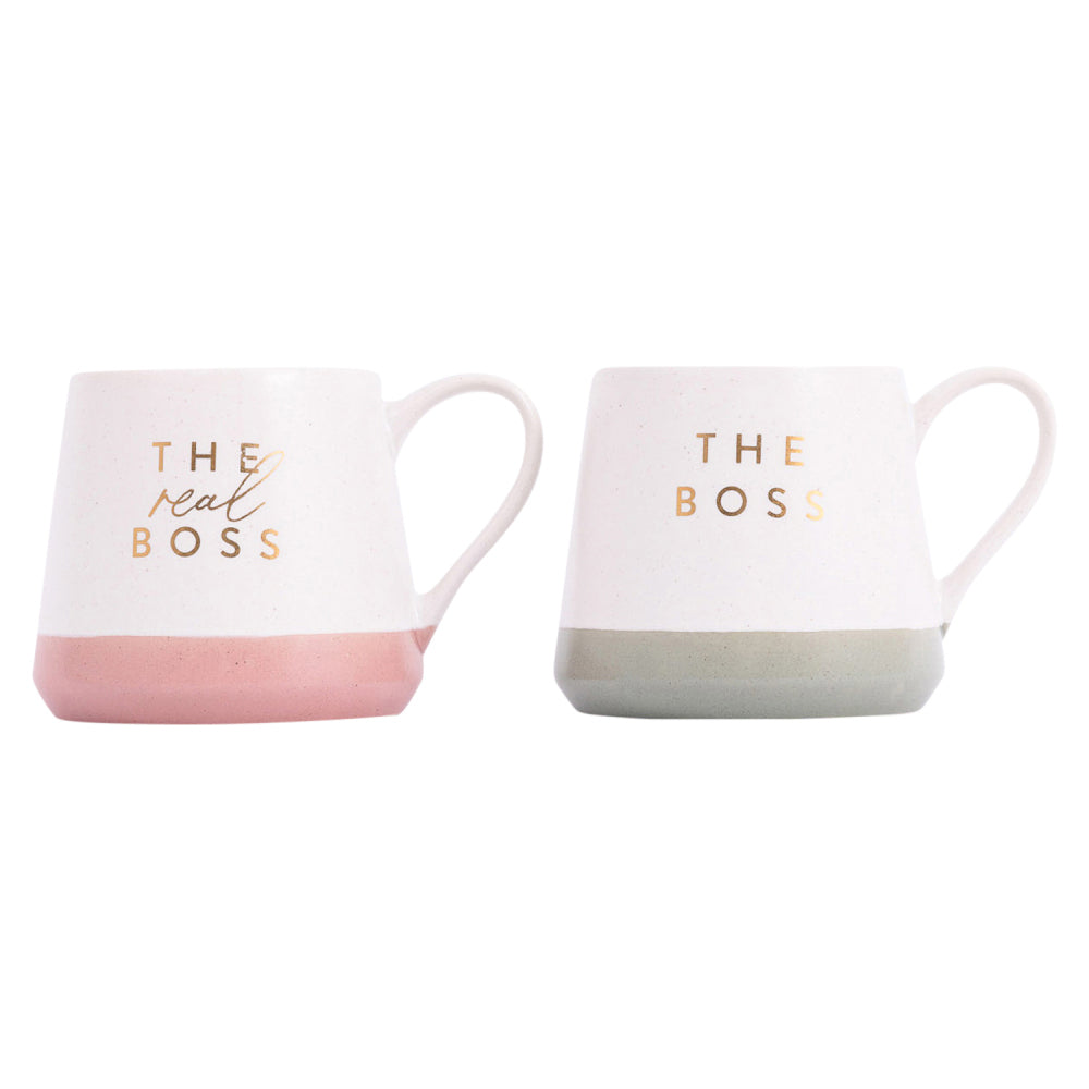 2x 2pc Splosh Wedding Boss Ceramic Mug/Cup Set 440ml