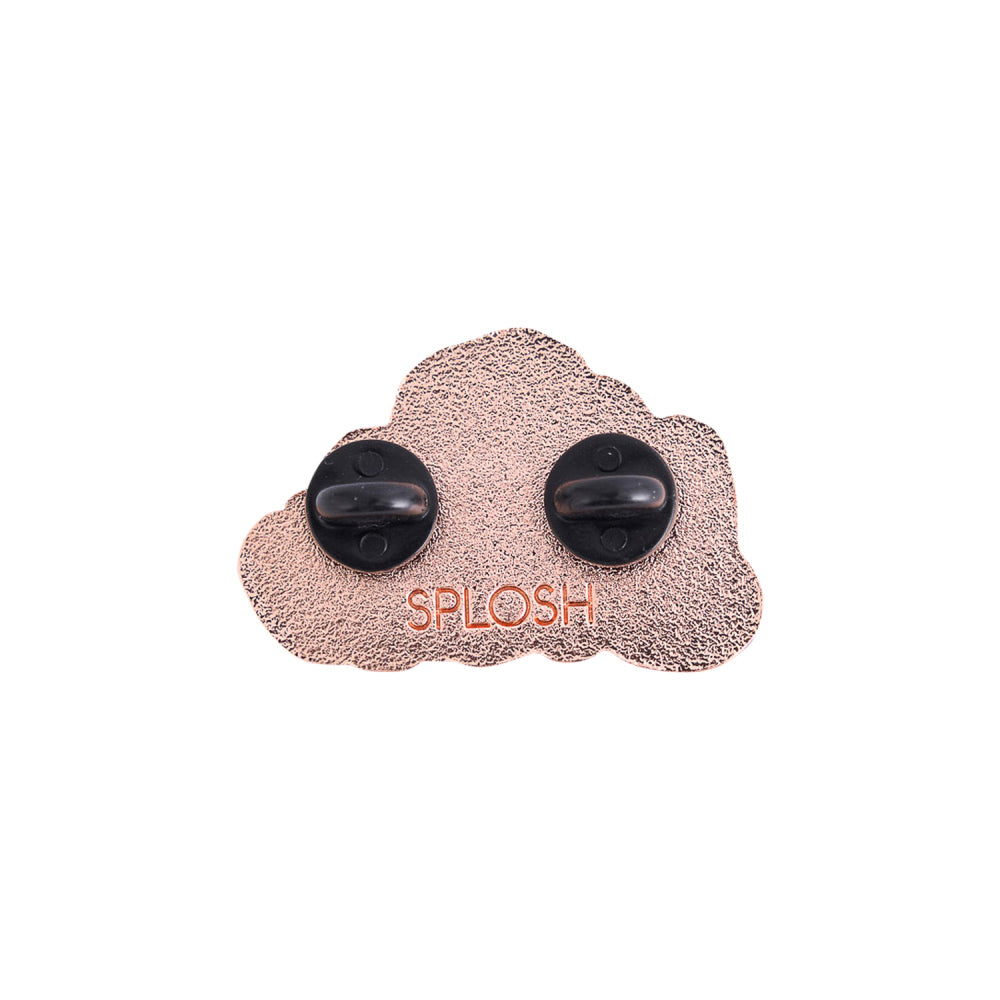 5PK Splosh Enamel Wedding Bride Keepsake Pin 4.5cm - Rose Gold