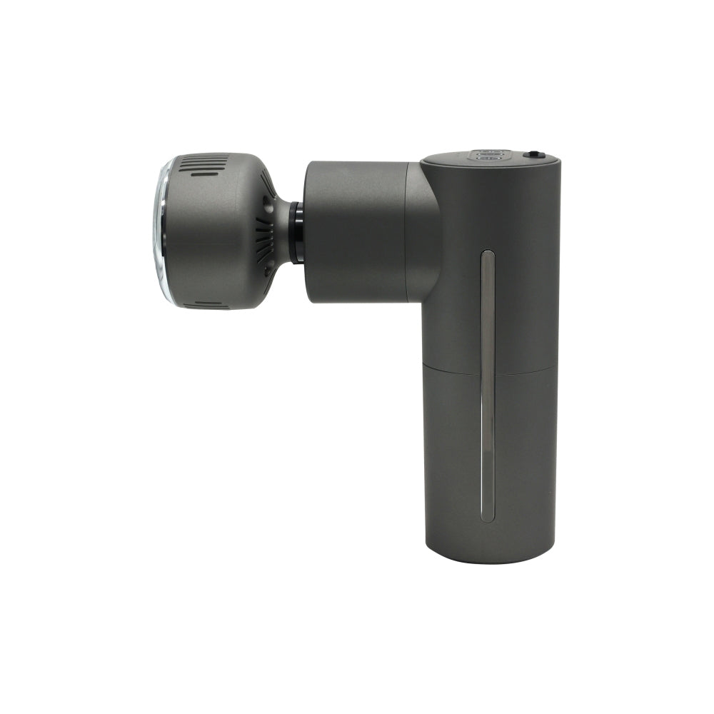 Wellcare Hot/Cold Massage Gun w/ Interchangable Head Black
