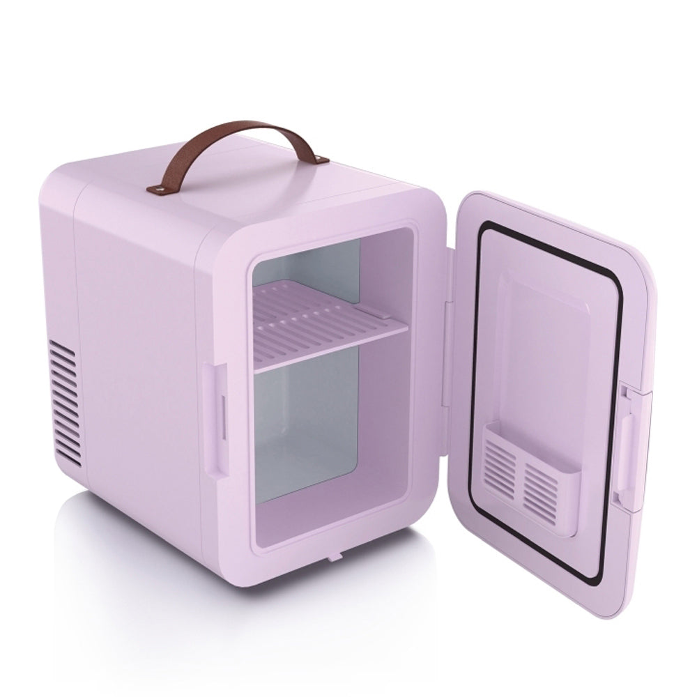 Wellcare Mini Heating/Cooling Cosmetic/Make-Up Fridge 4L Pink