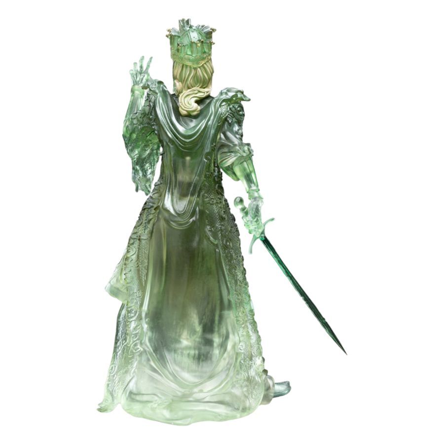 The Lord Of The Rings King Of The Dead Transparent Mini Epics Vinyl Action Figure Toy 7in